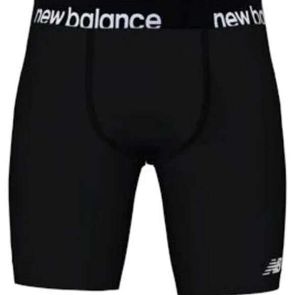 NWT New Balance Men’s Diamond Sliding Shorts – Black XL (MS51701) - Picture 1 of 1